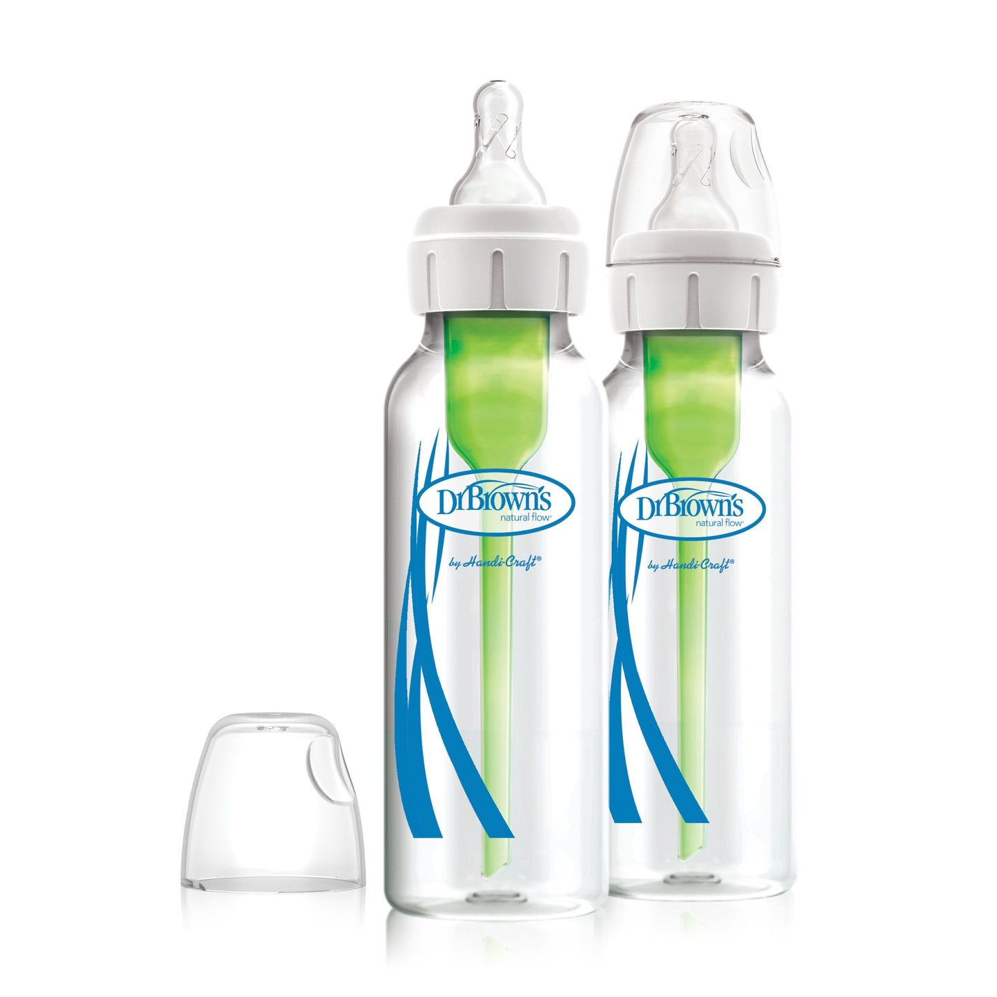 Natural Flow Options+ Anti-colic GLASS Bottle 8 oz/250 ml