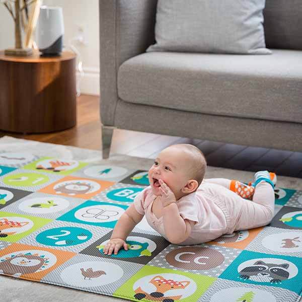 Multi Reversible Playmat Forest Tiles
