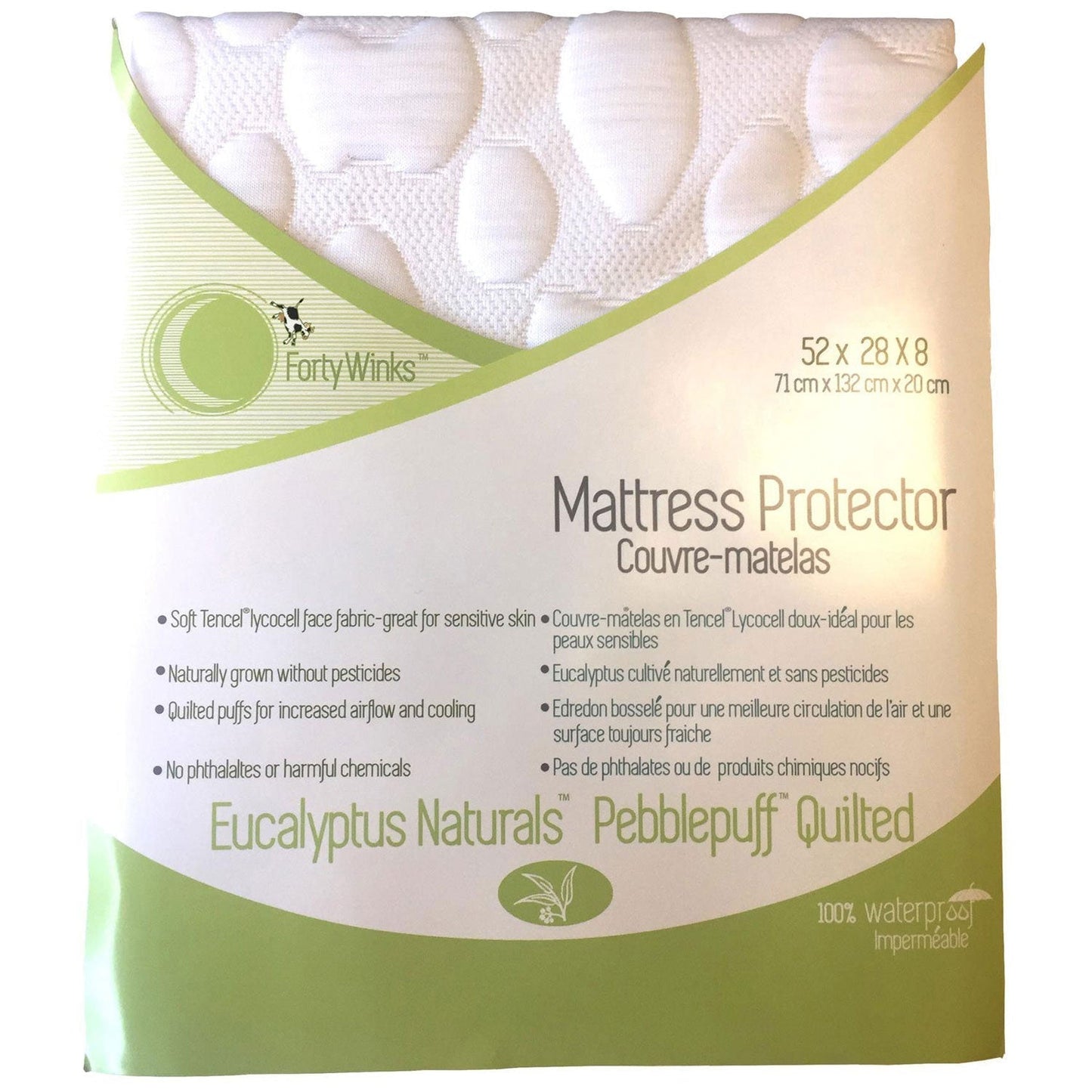 Eucalyptus Crib Mattress Protector