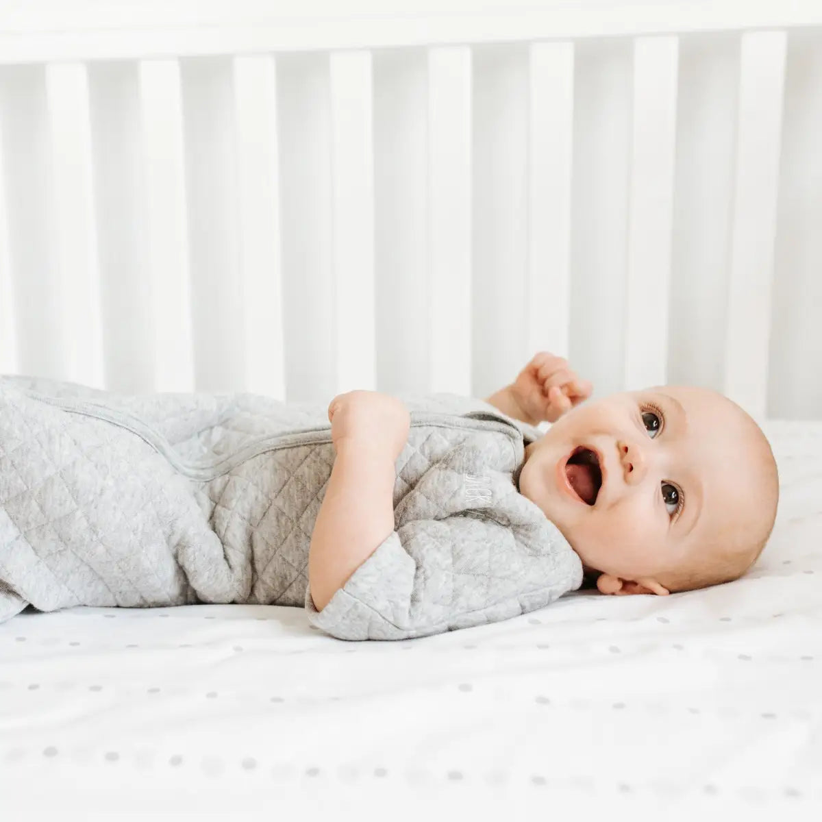 Quilted Easy Transition Gray Heather