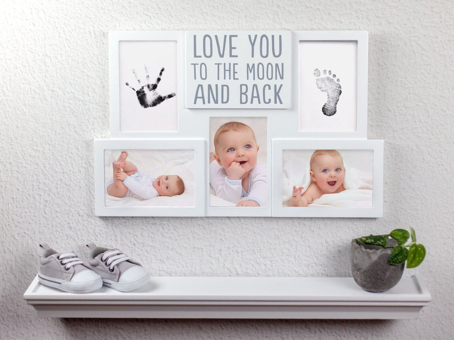 Babyprints College Frame-Love To The Moon
