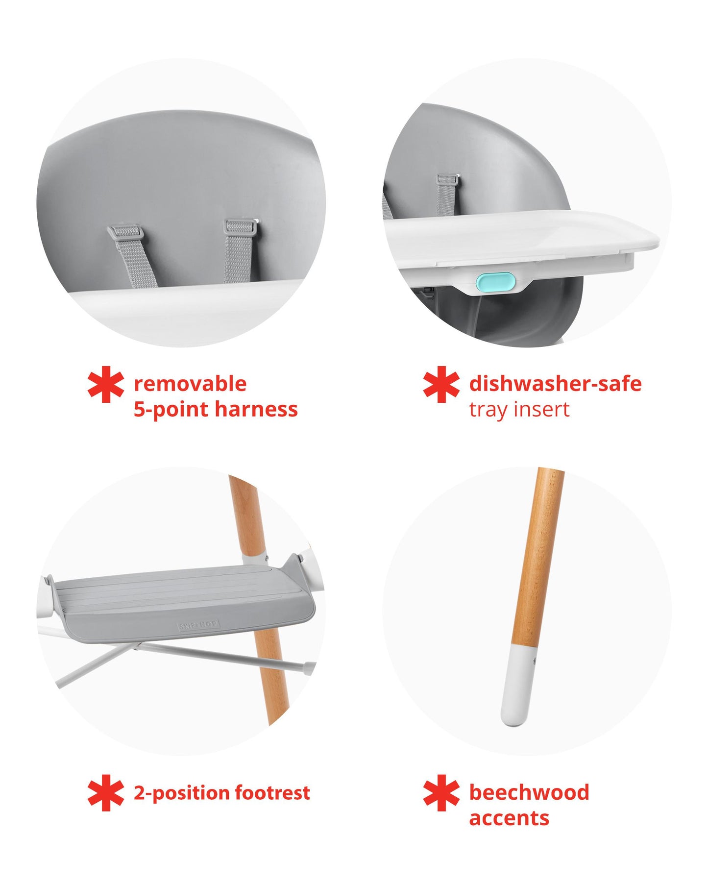 Skip Hop EON 4-In-1 High Chair