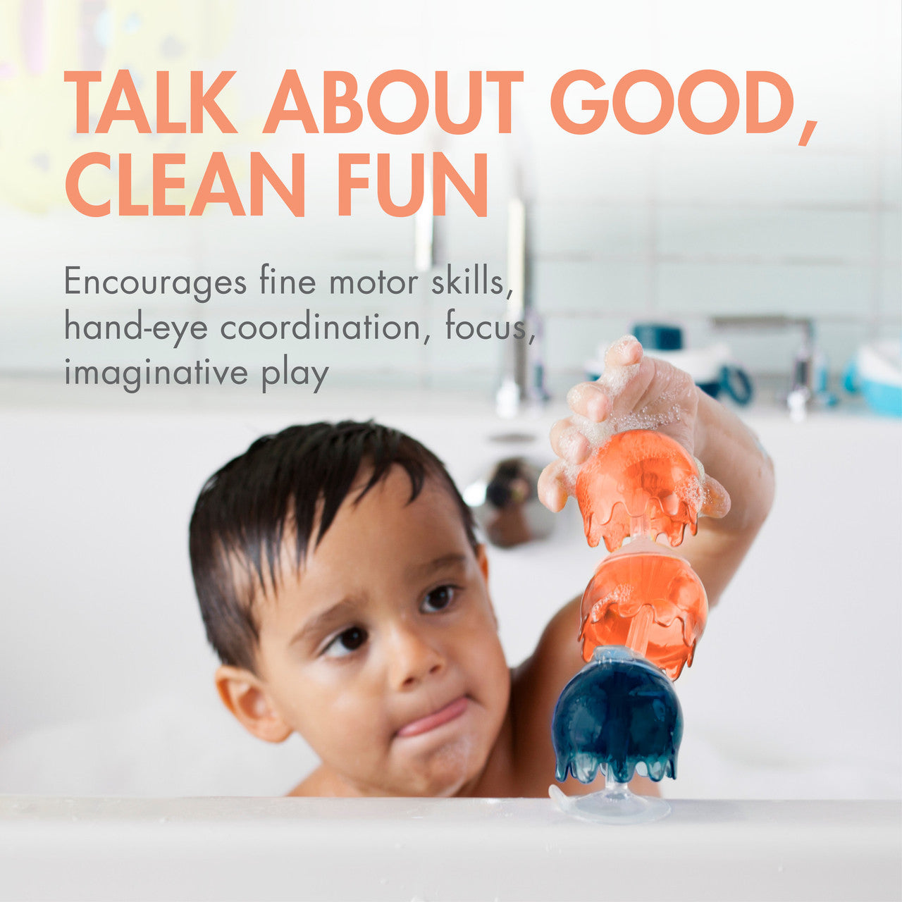 JELLIES Suction Cup Bath Toys