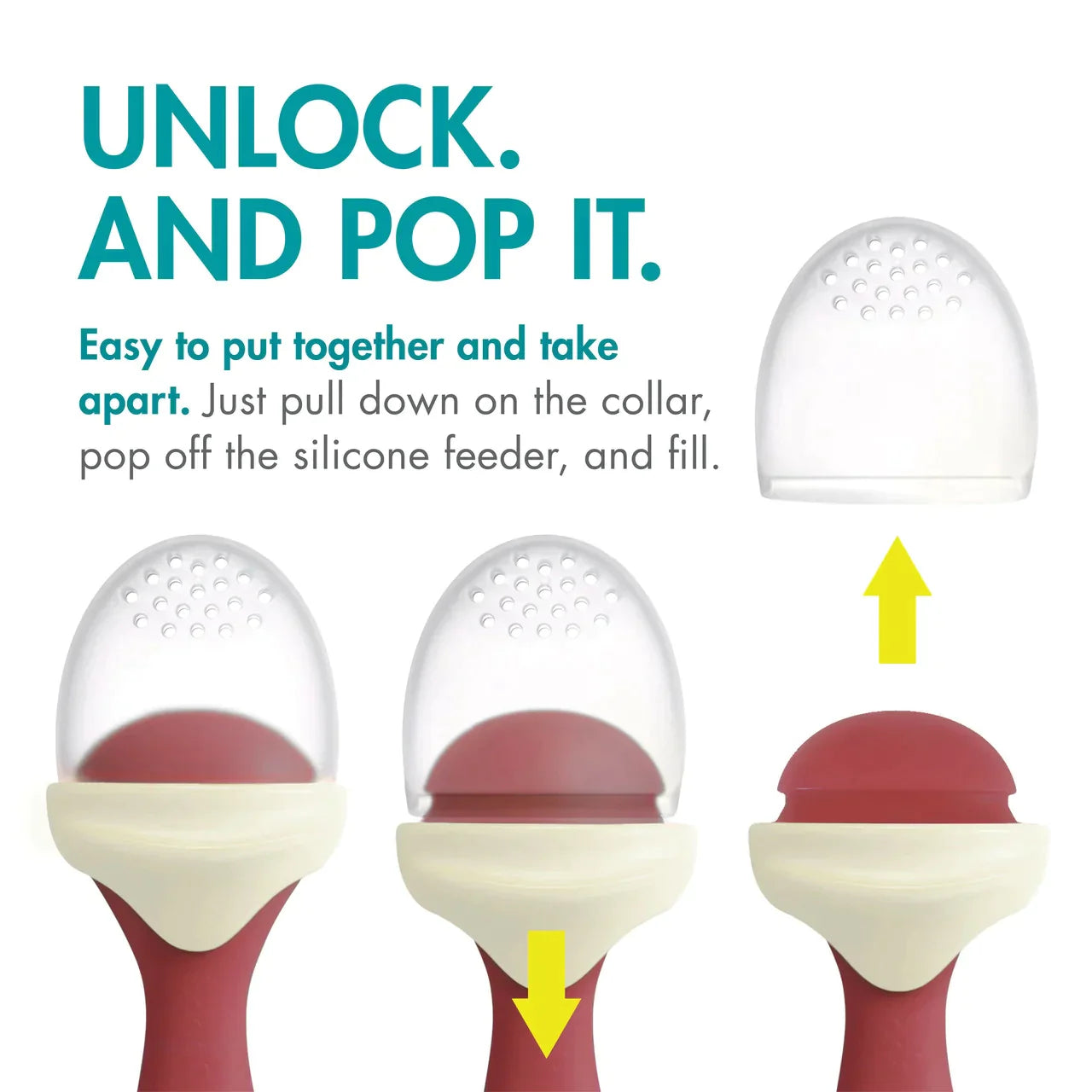 PULP Silicone Feeder 2pk