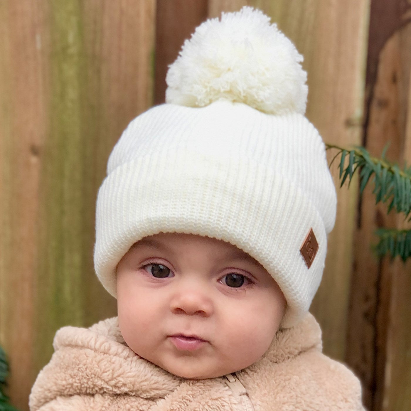PomPom Toque Ivory