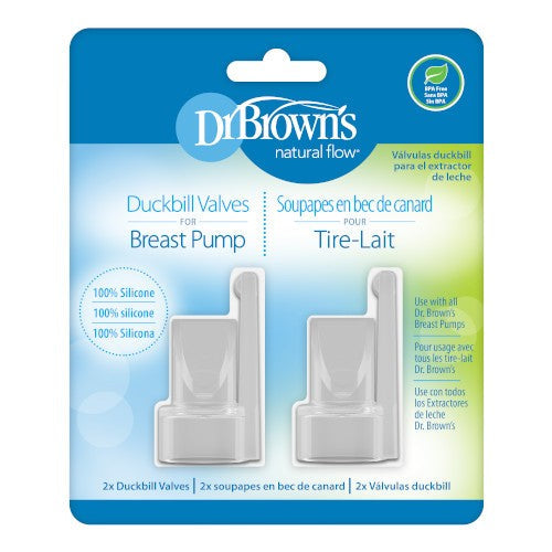 Duckbill Valves for Breast Pump, 2pk