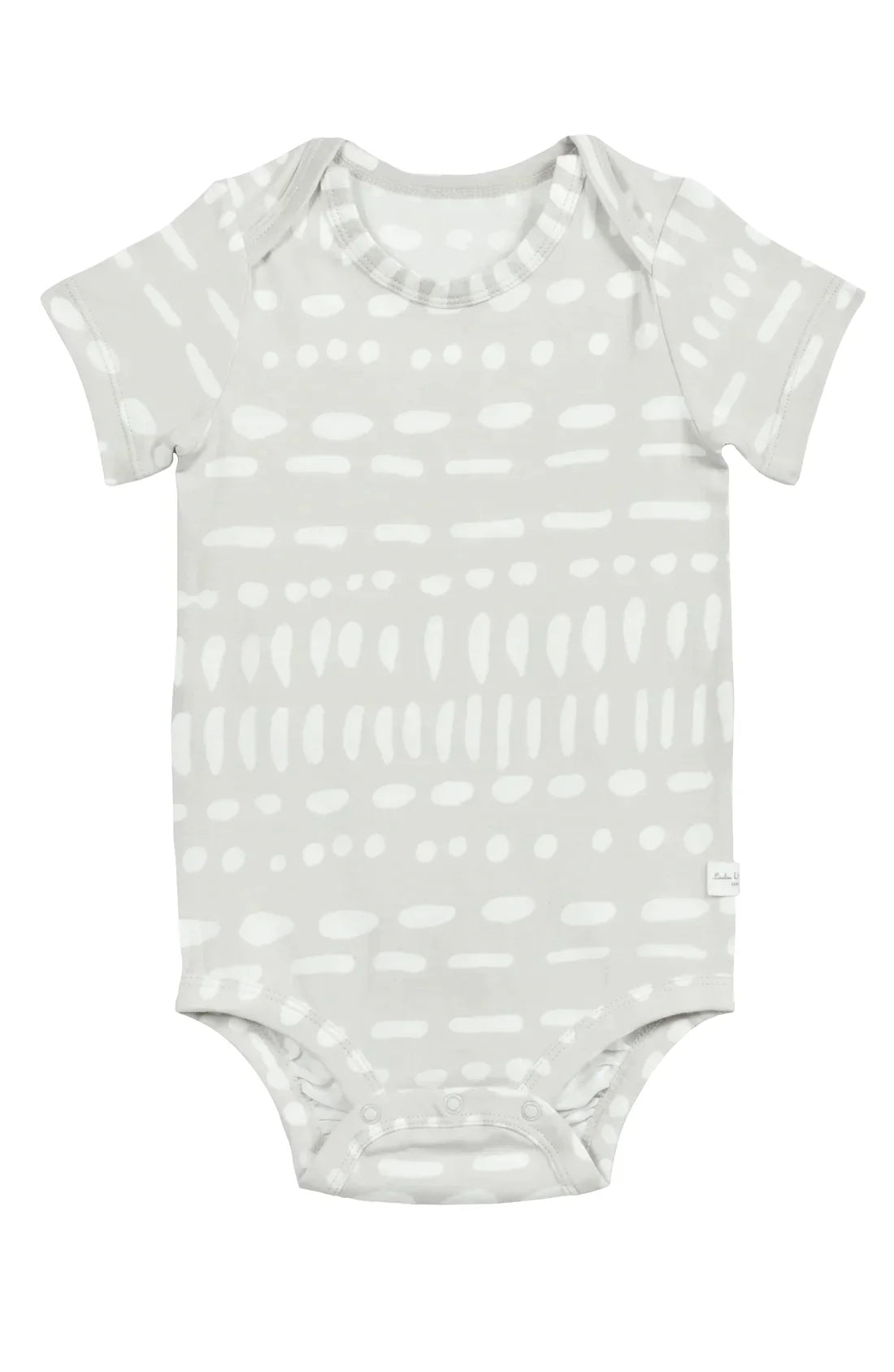 Bodysuit Grey Mudcloth 12-18M