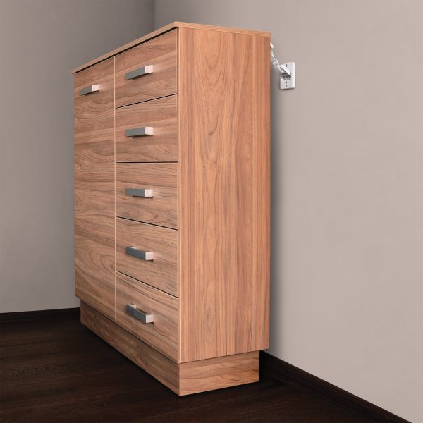 Dreambaby Heavy Duty Hinged Furniture Anchors 2pk