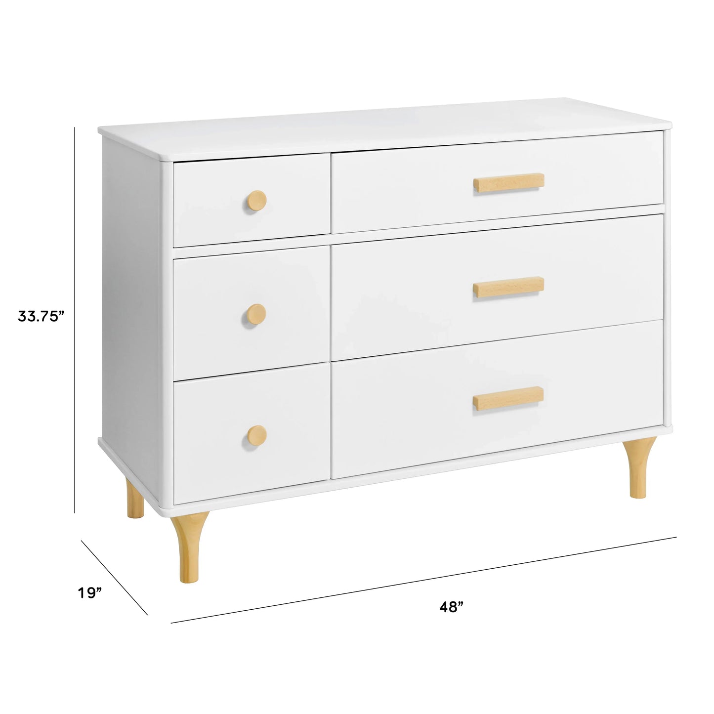 Lolly 6 Drawer Double Dresser
