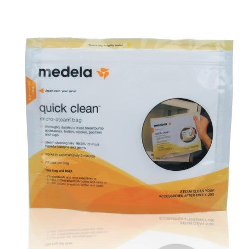 Quick Clean Micro Steam Bags 5 Pack