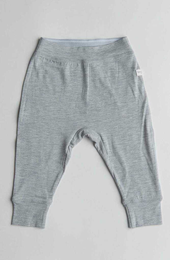 Baby Pants Heather Grey 3-6M
