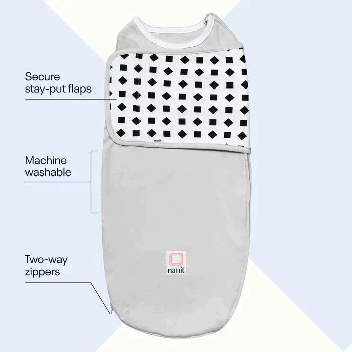 Nanit Swaddle Gray 3-6 M