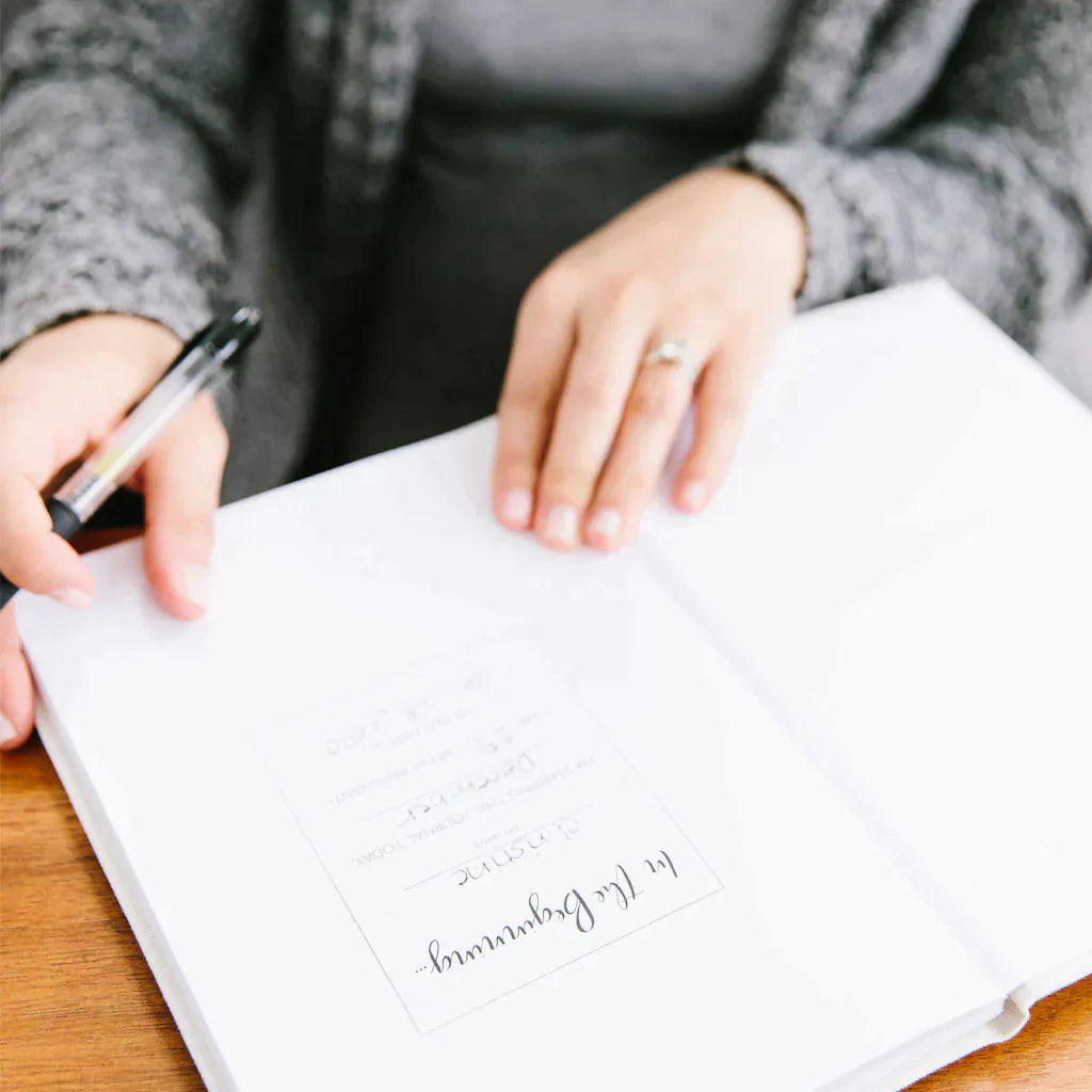 Pregnancy Journal Linen