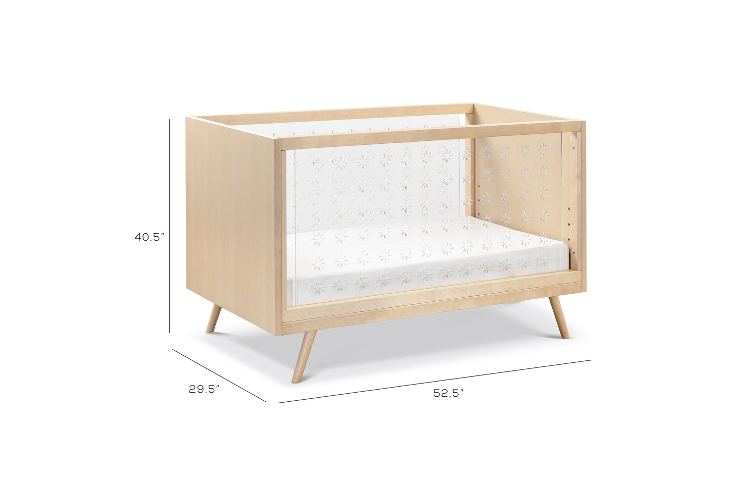 Nifty Clear 3-in-1 Crib