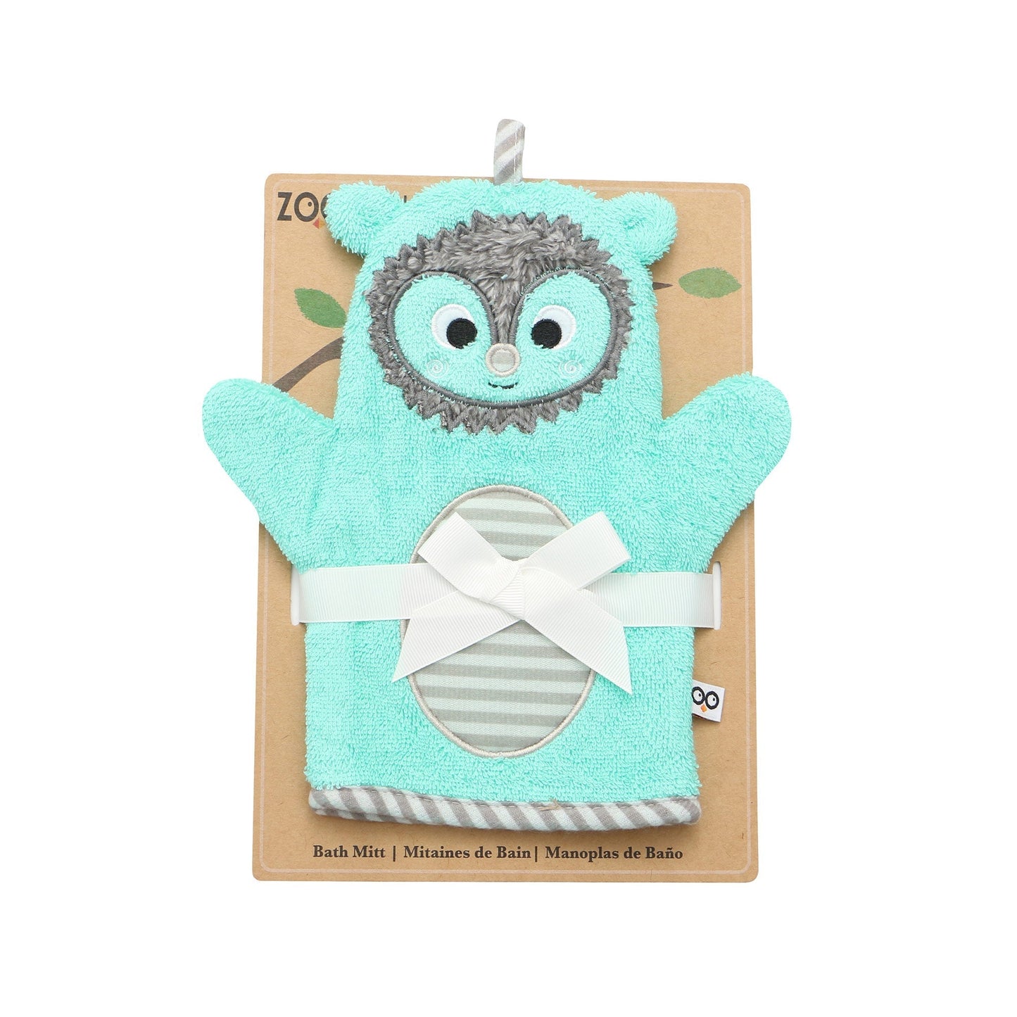 Baby Snow Terry Bath Mitt 0-18M