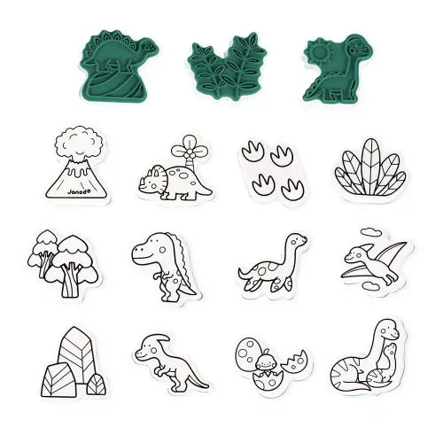 Stampinoo Dinosaurs 15 Stamps