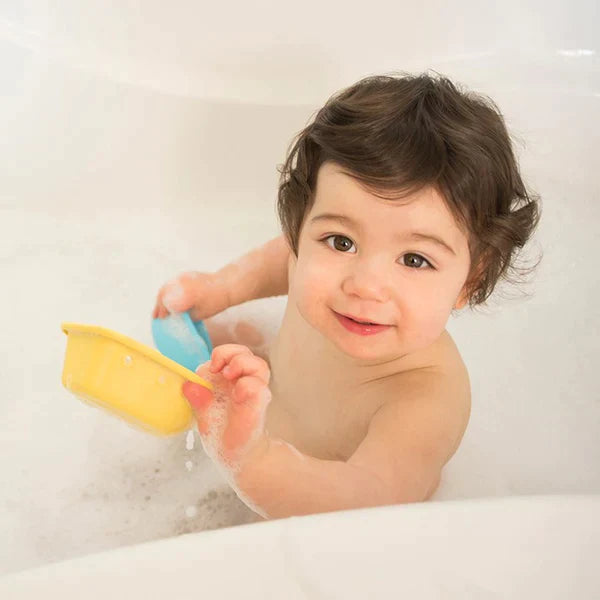 Floating Boats Made from Plants