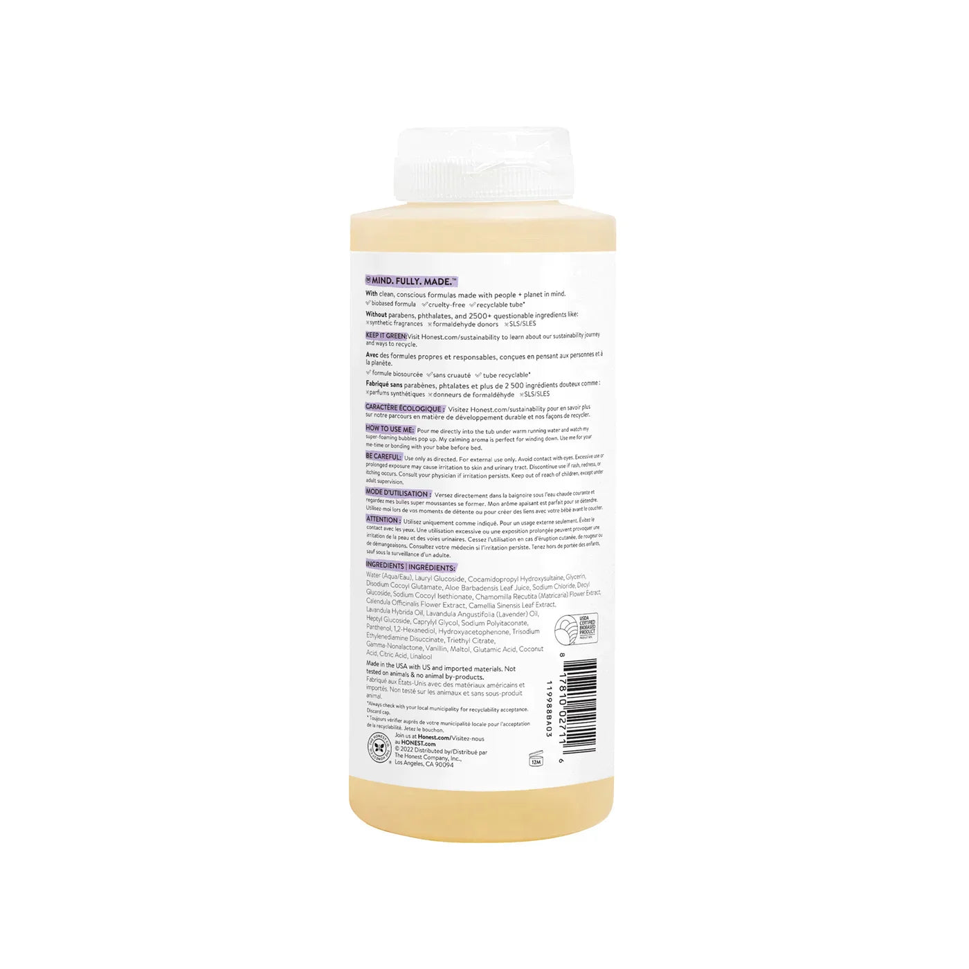 Shampoo/Body Wash Calm (Lavender) 296mL