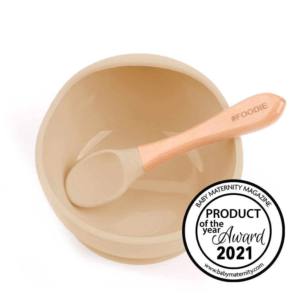 Glitter & Spice Silicone Suction Bowl + Spoon
