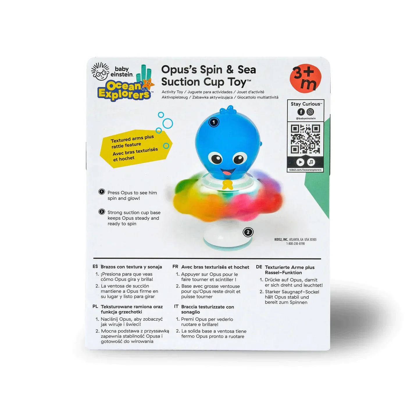Opus’s Spin & Sea Suction Cup Toy