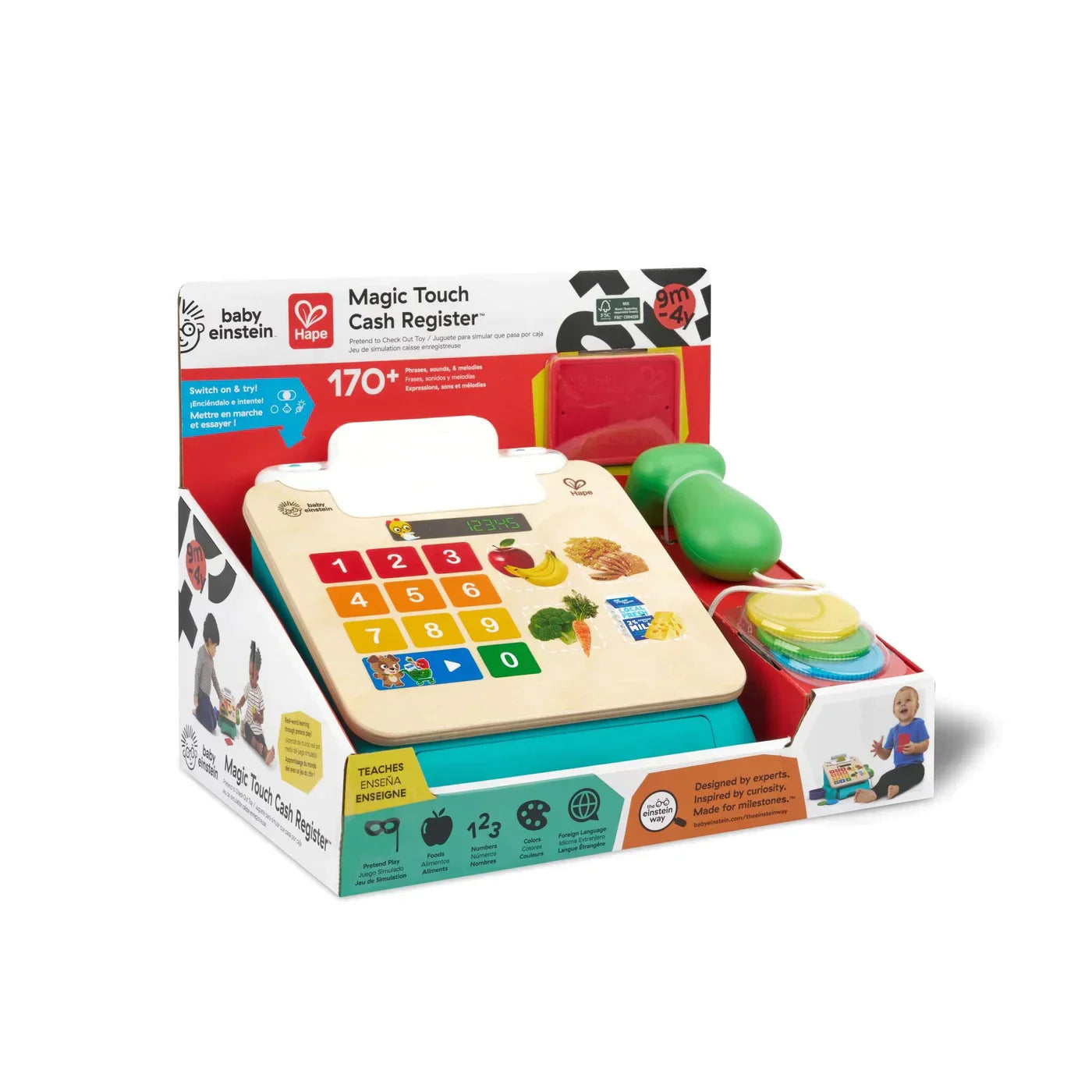Magic Touch Cash Register Pretend to Check Out Toy