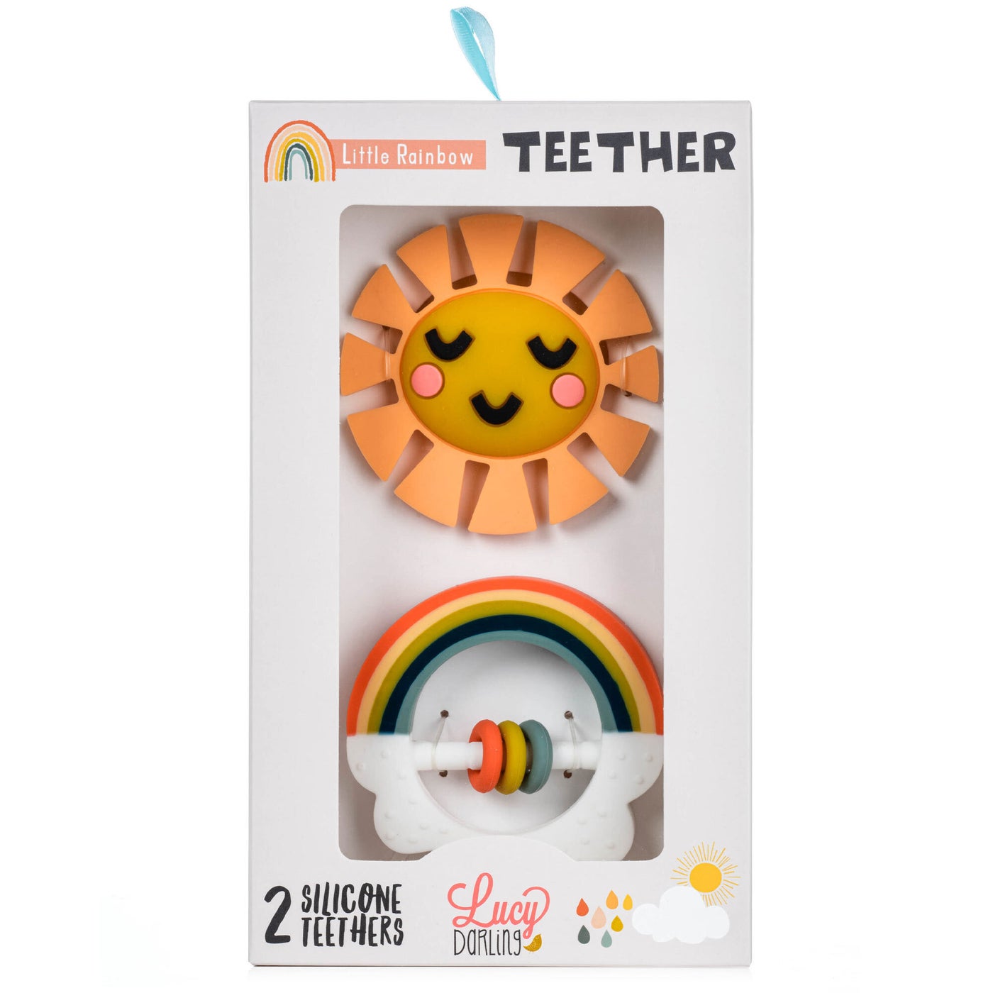 Little Rainbow Baby Teether Toy