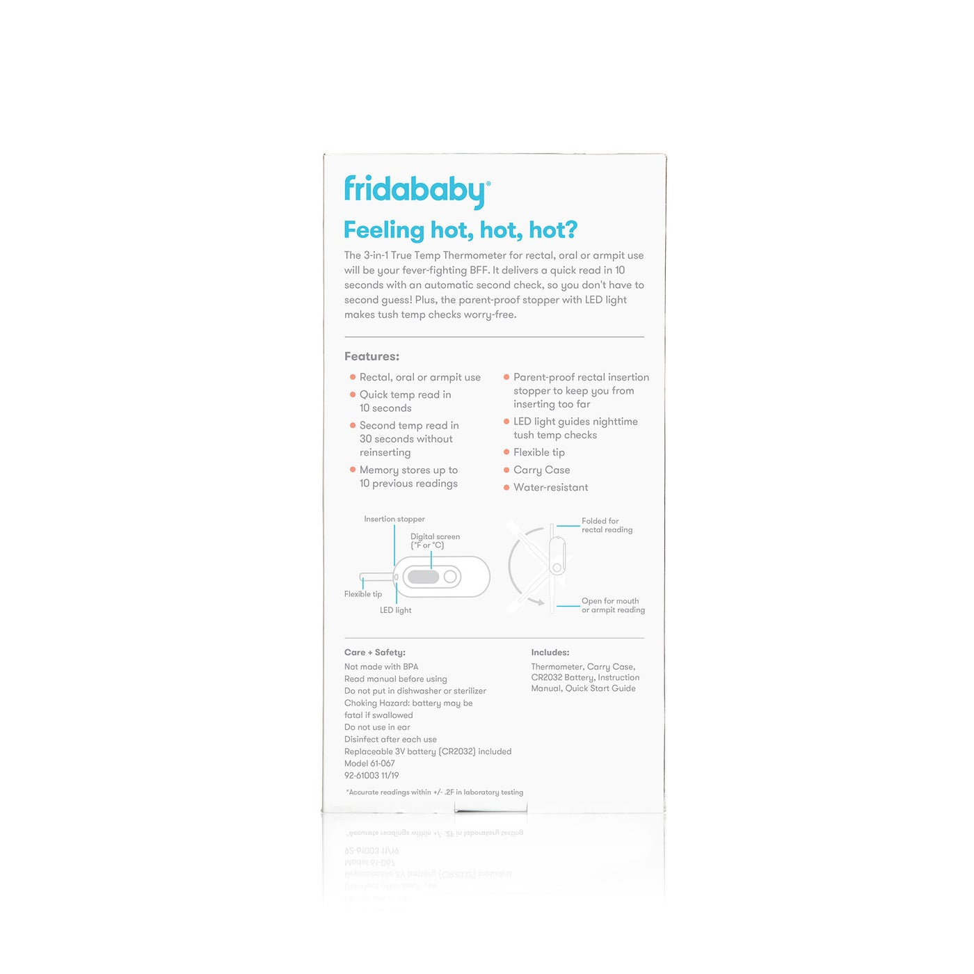 FridaBaby 3-in-1 True Temp Thermometer