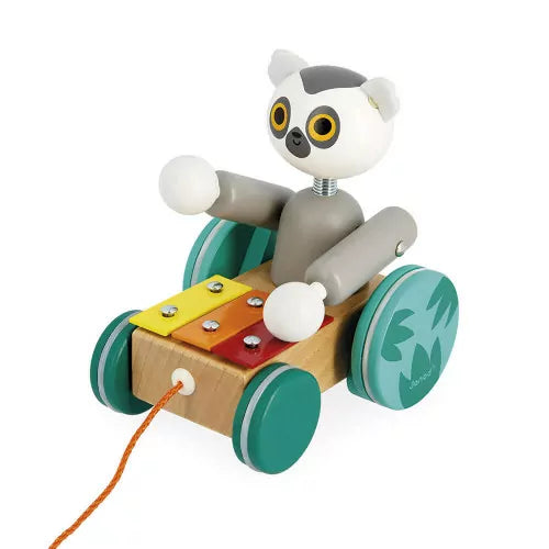 Tropik Pull Along Lemur Xylophone