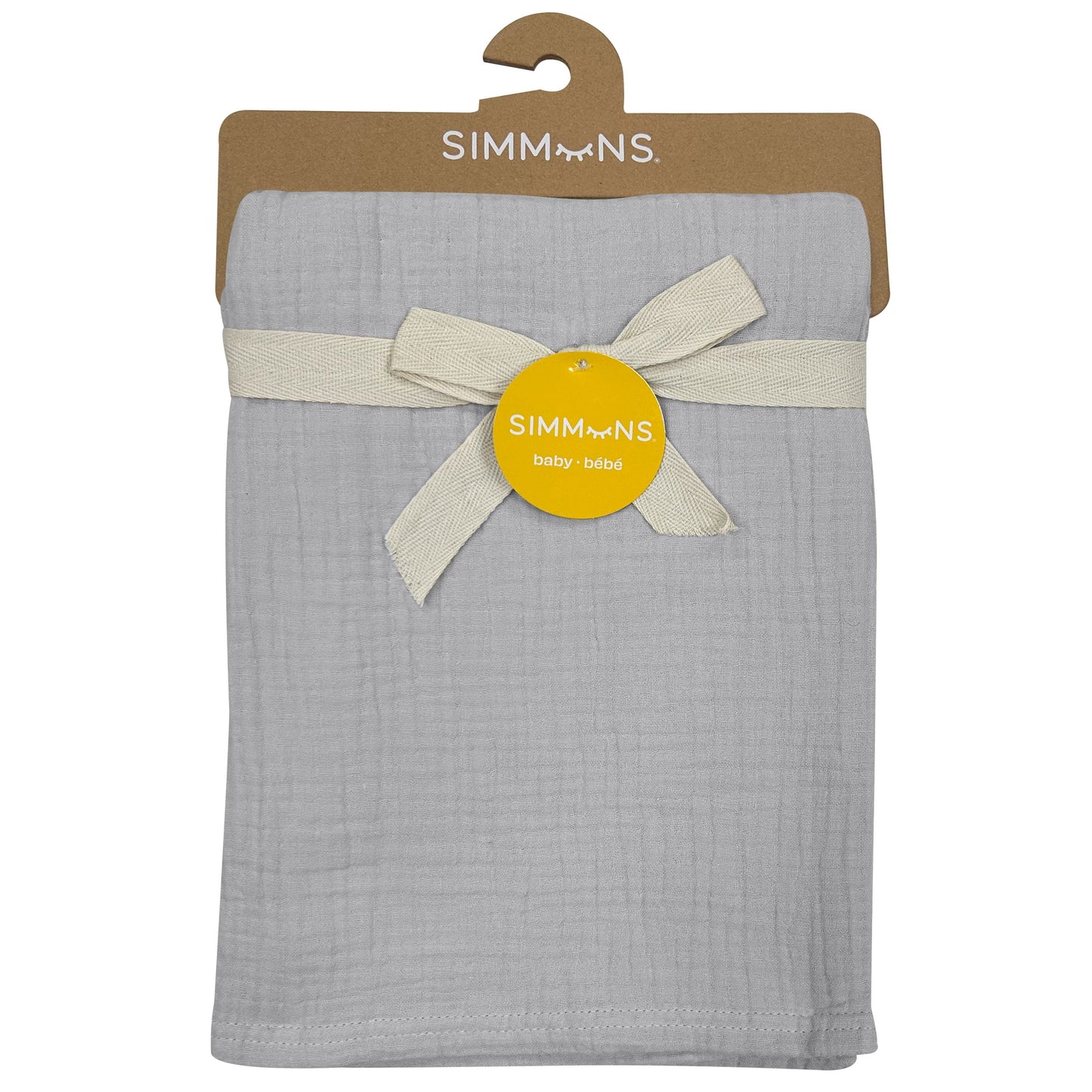 Simmons Deluxe 4 Ply Muslin Blanket