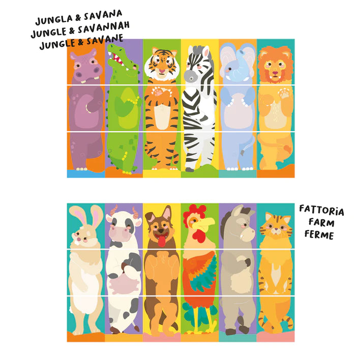 Tubo  Mix & Match Animals