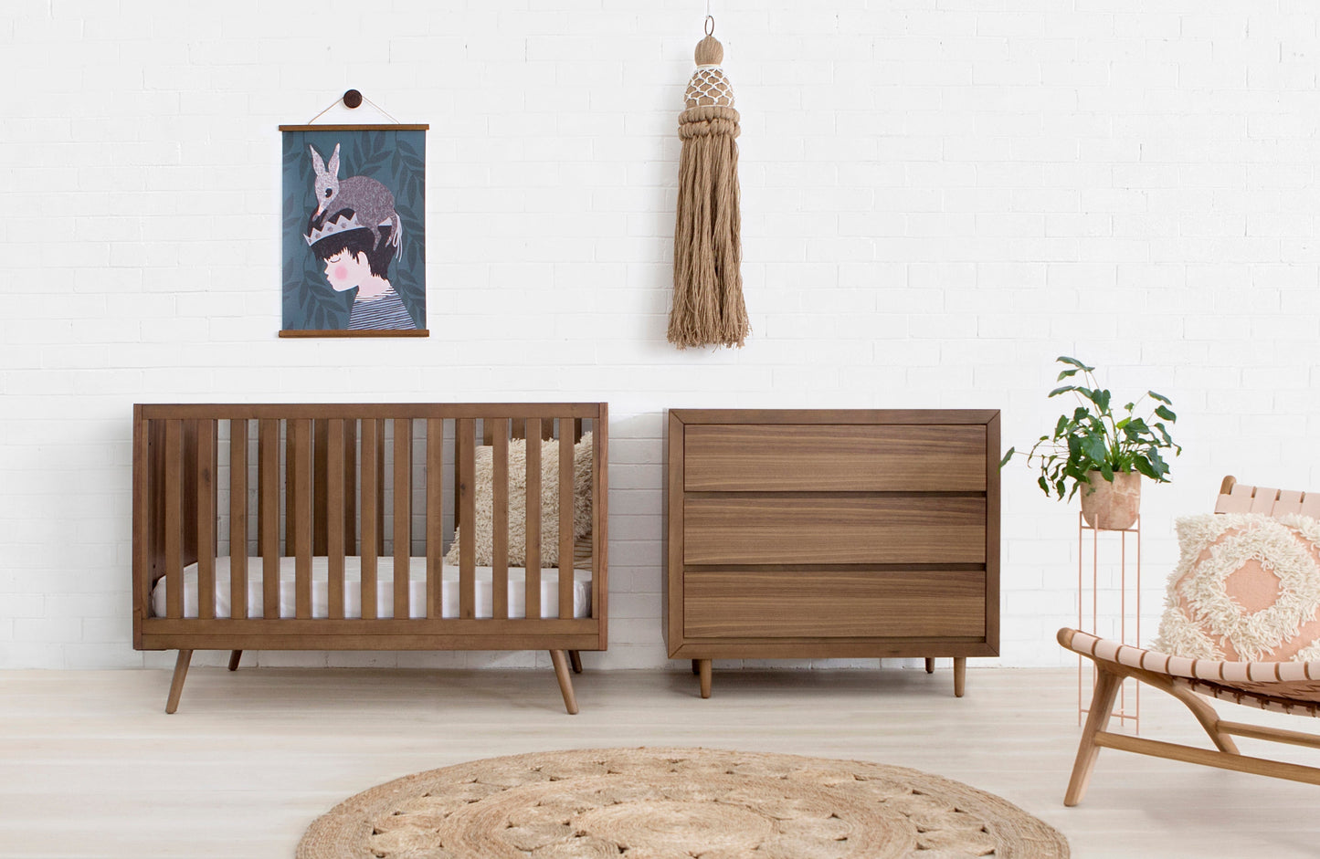 Nifty Timber 3-In-1 Crib