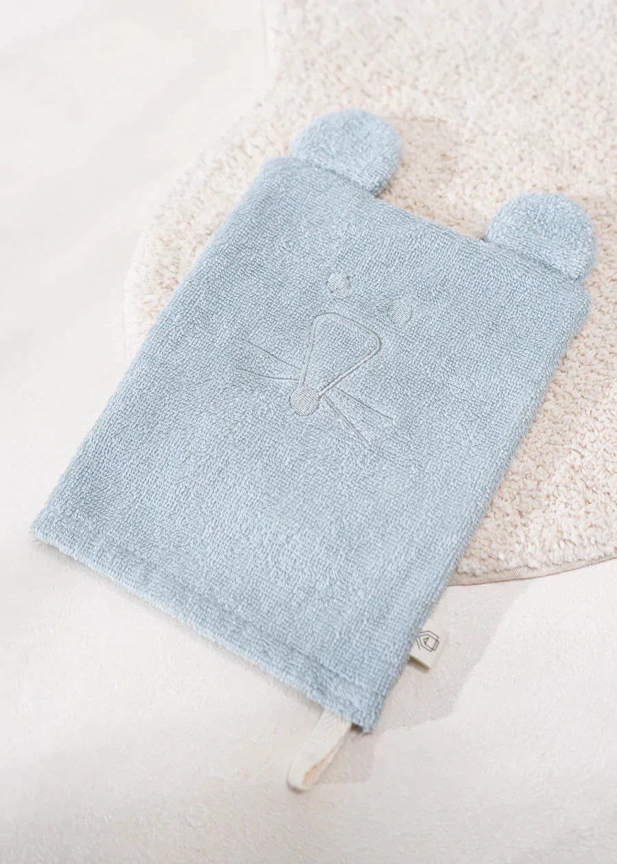 100% Organic Cotton wash Glove