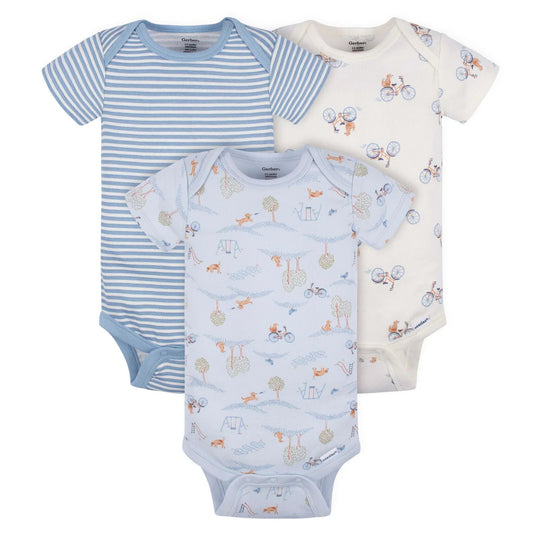 Onesies Bodysuit 3pk Puppy Playground