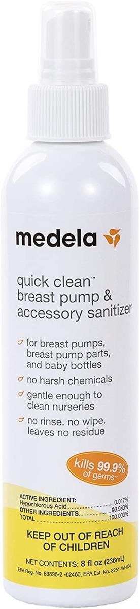 Quick Clean Breast Pump & Accessory Sanitizer Spray