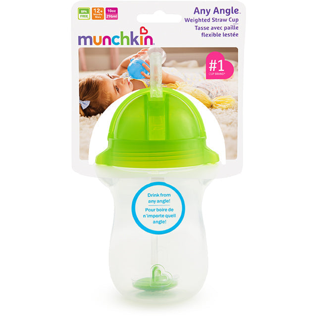 Any Angle Click Lock Weighted Straw 10 oz Trainer Cup