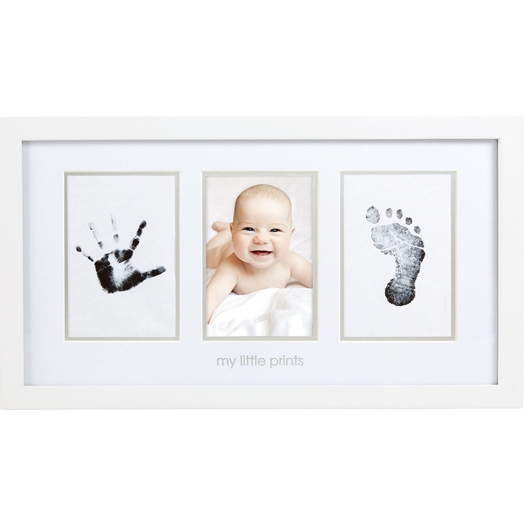 Babyprints Photo Frame-white