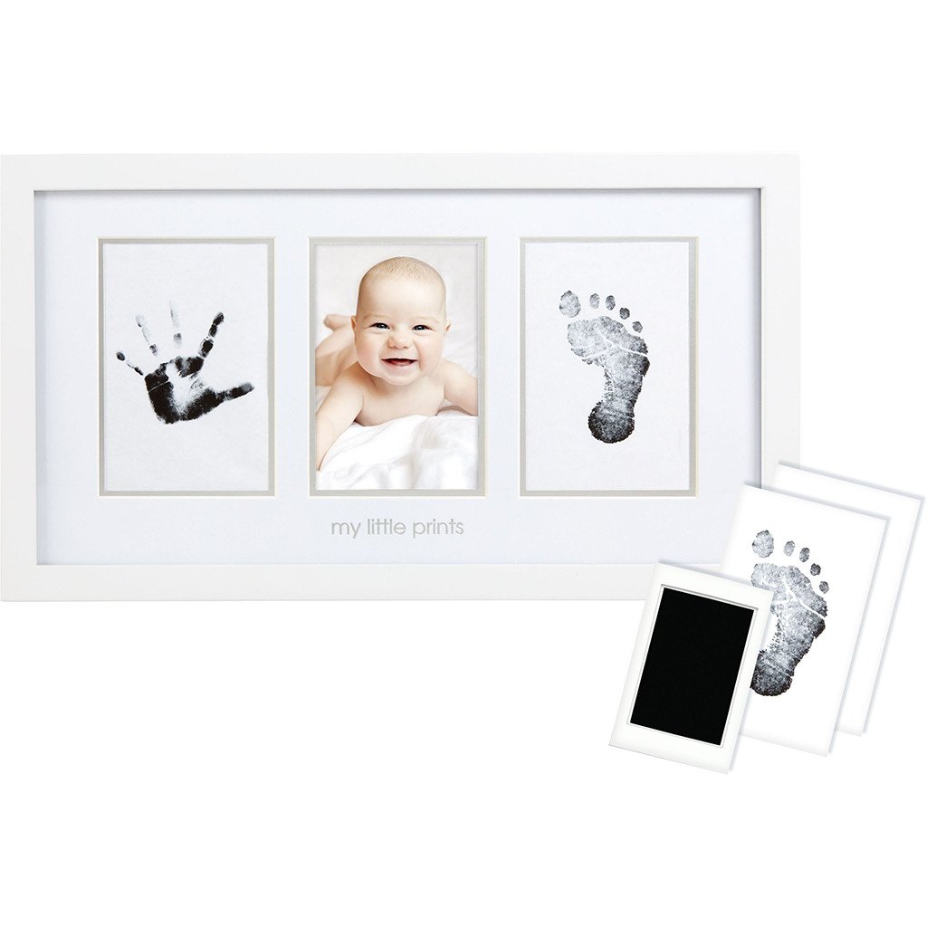 Babyprints Photo Frame-white