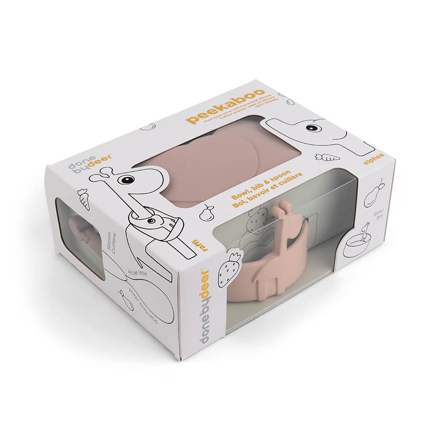 Peekaboo first meal set Deer friends