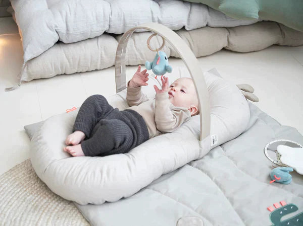 Cozy lounger w. activity arch Raffi