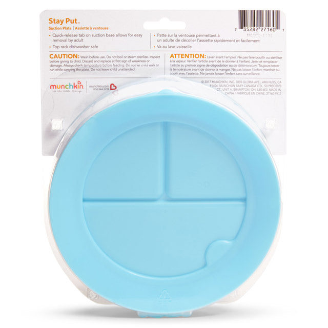 Stay Put Suction Plate