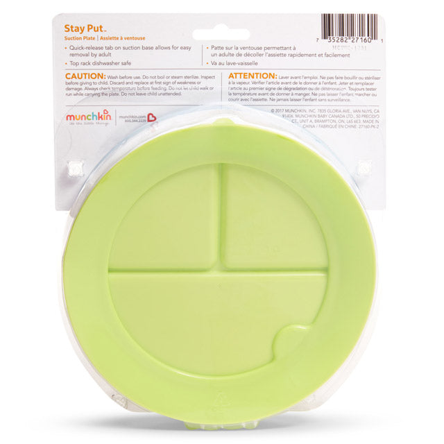 Stay Put Suction Plate