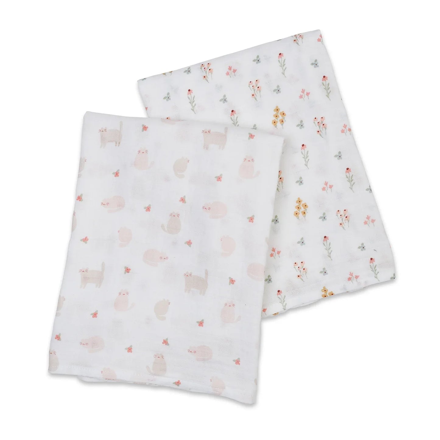 Lulujo Cotton Muslin Swaddle 2 pk