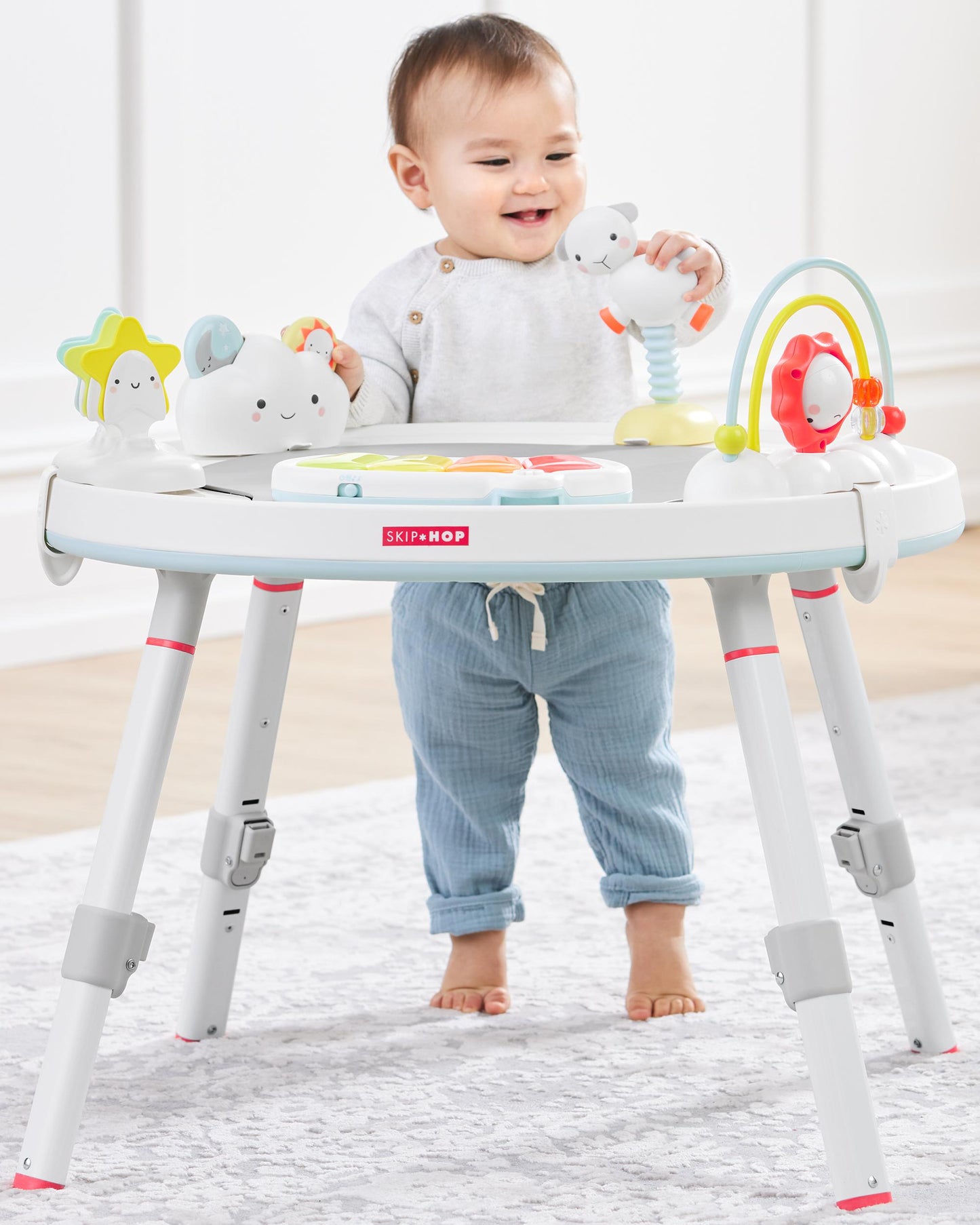 Silver Lining Cloud Baby's View 3-Stage Activity Center