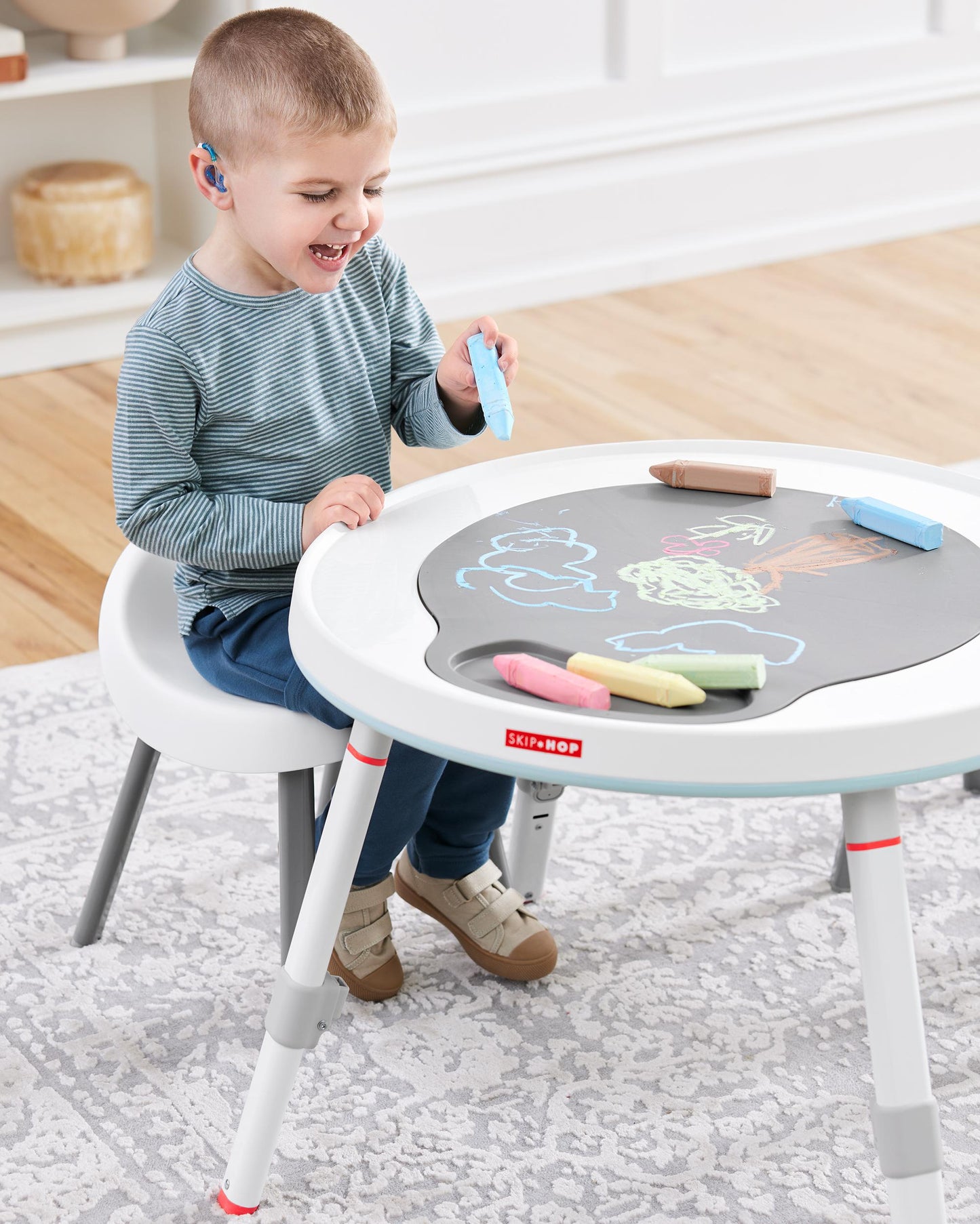 Silver Lining Cloud Baby's View 3-Stage Activity Center