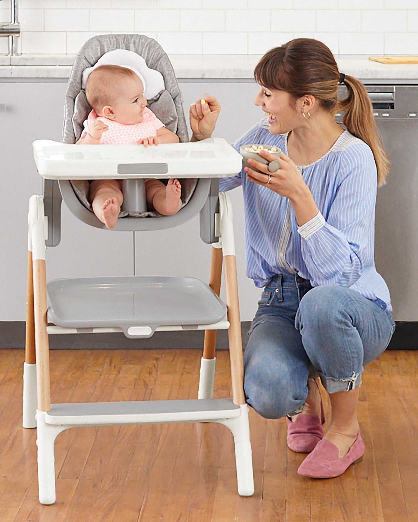 Sit-To-Step High Chair