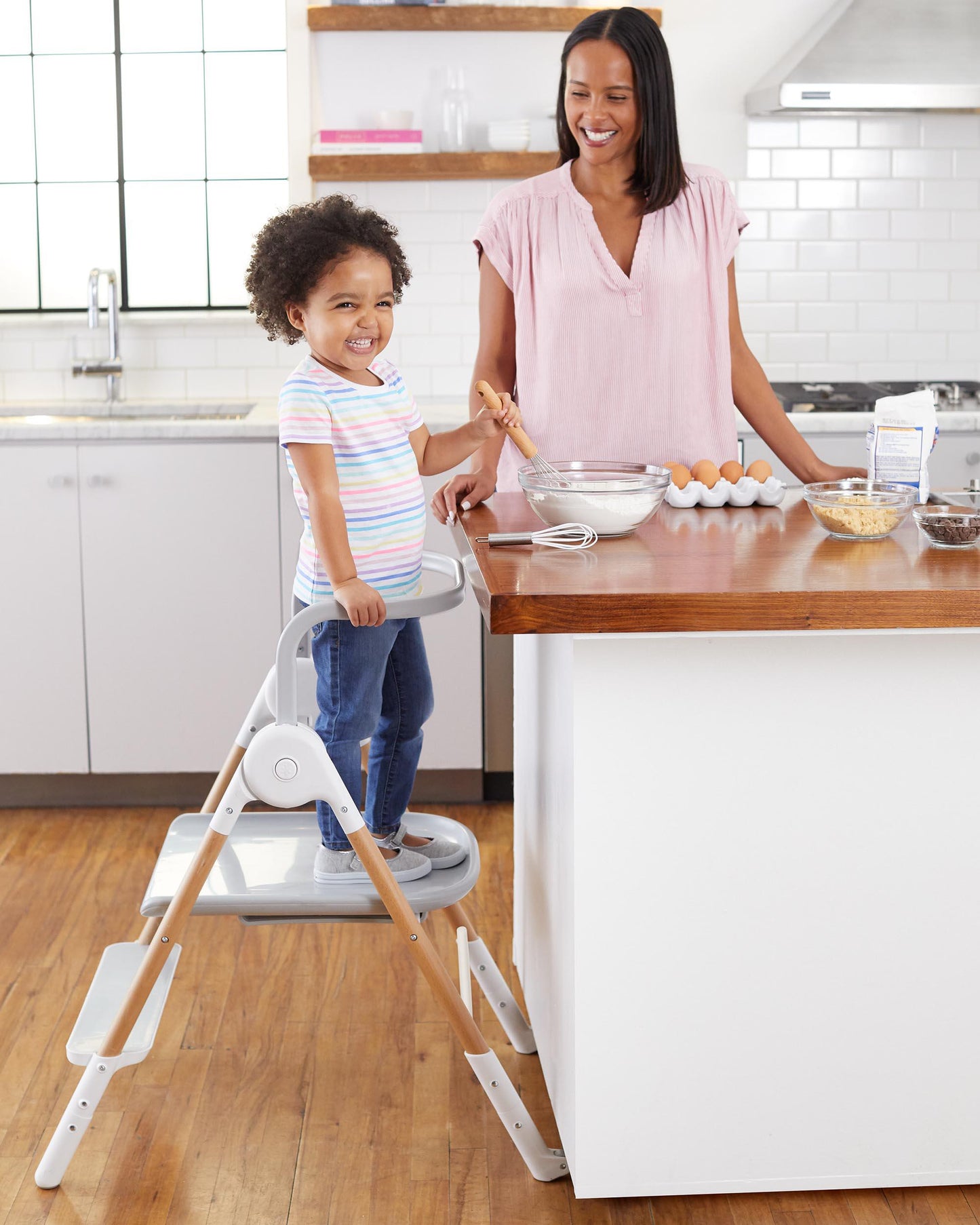 Sit-To-Step High Chair