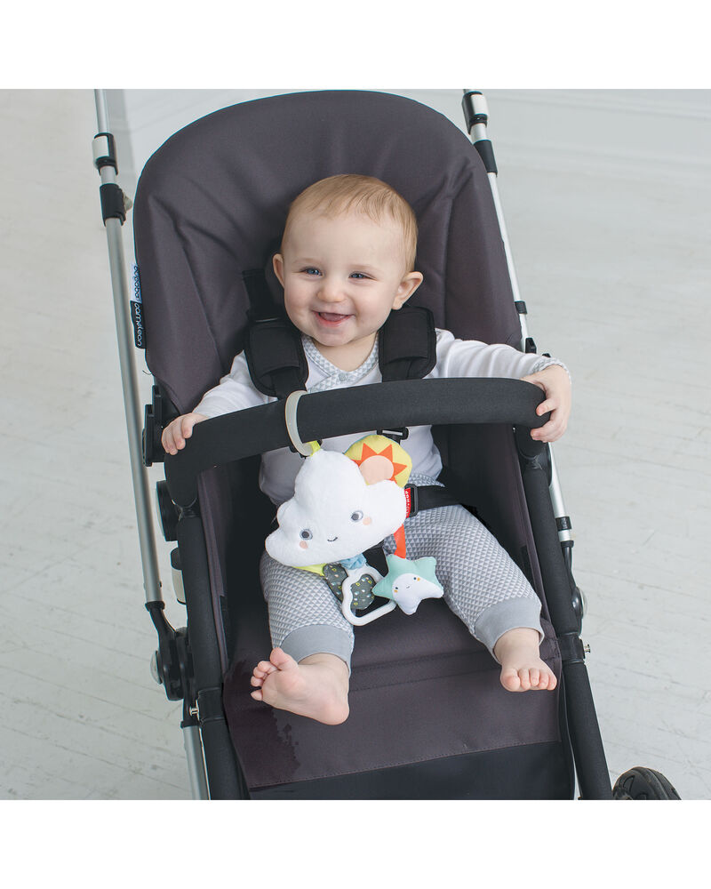 Silver Lining Cloud Jitter Stroller Baby Toy