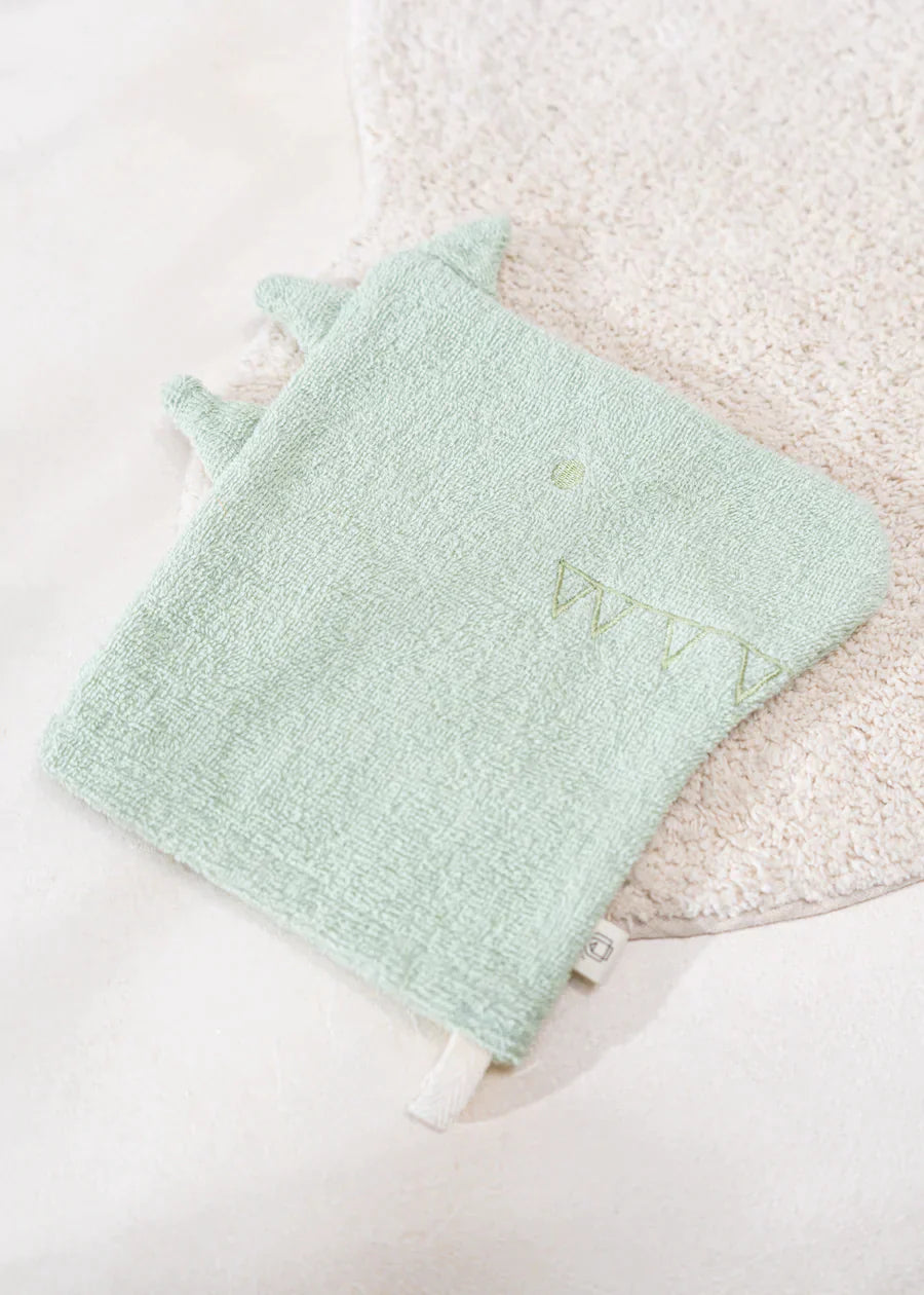 100% Organic Cotton wash Glove