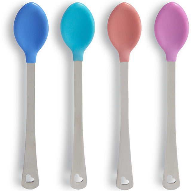 White Hot Safety Spoons 4pk