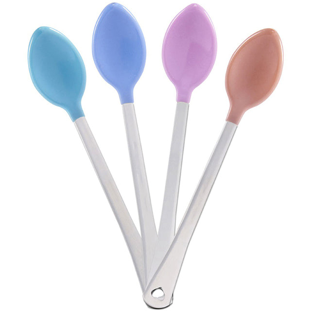 White Hot Safety Spoons 4pk